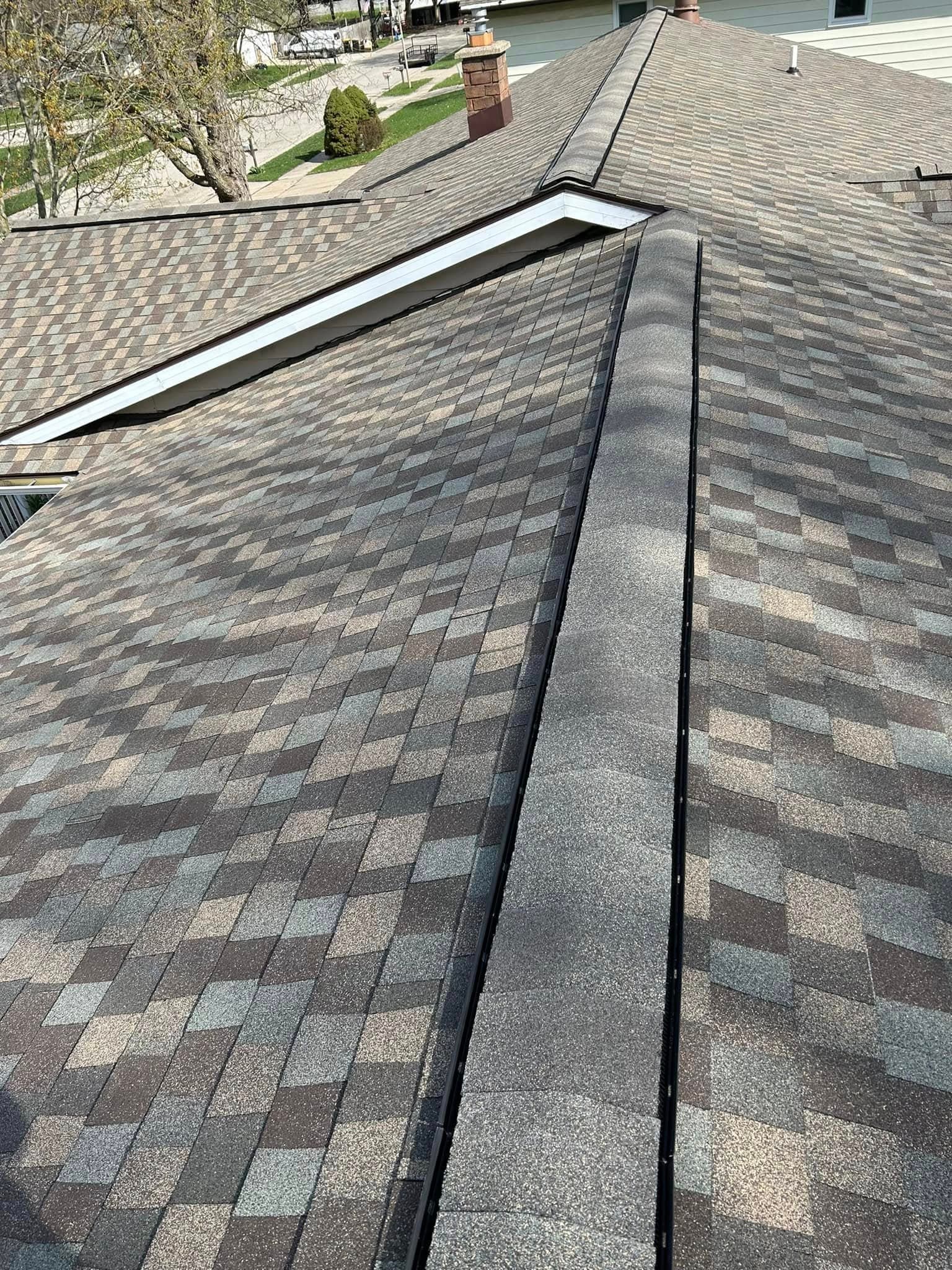 Second roof angle — April 2025