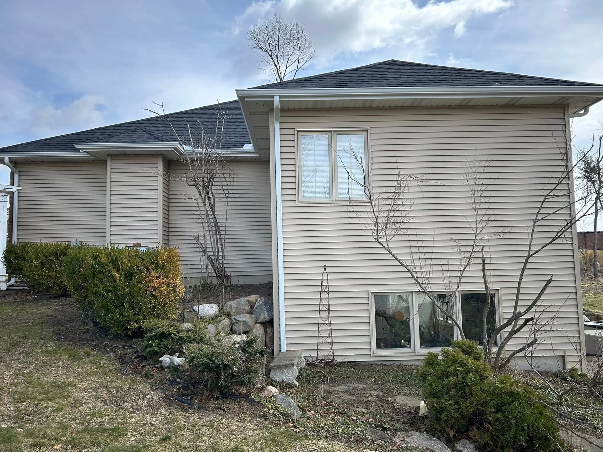 Side view — siding April 2025