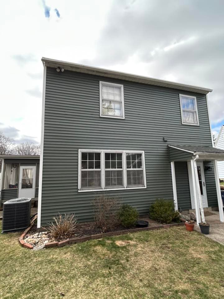 Back of house — siding May 2025