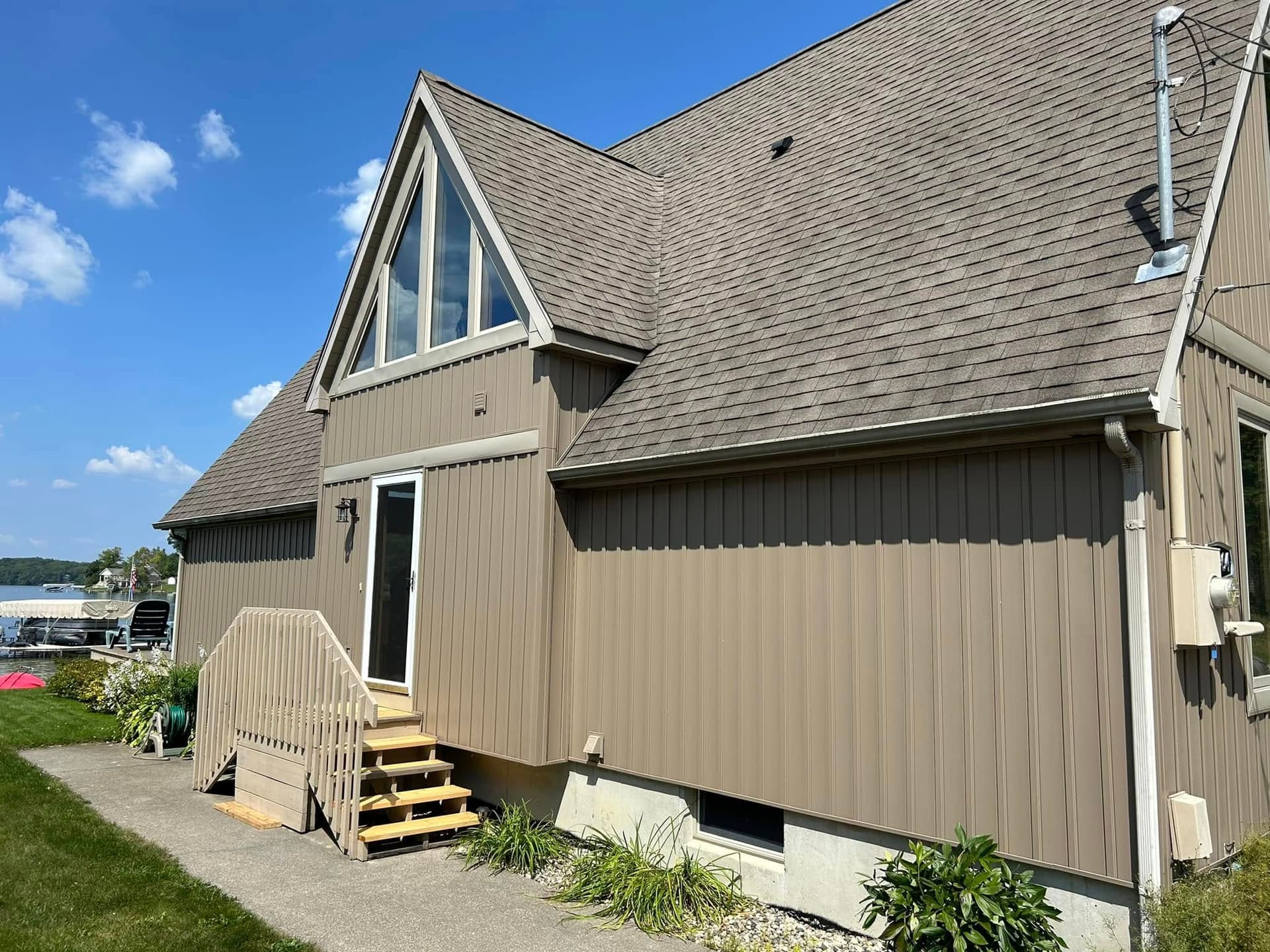 Side view — siding Sept 2024