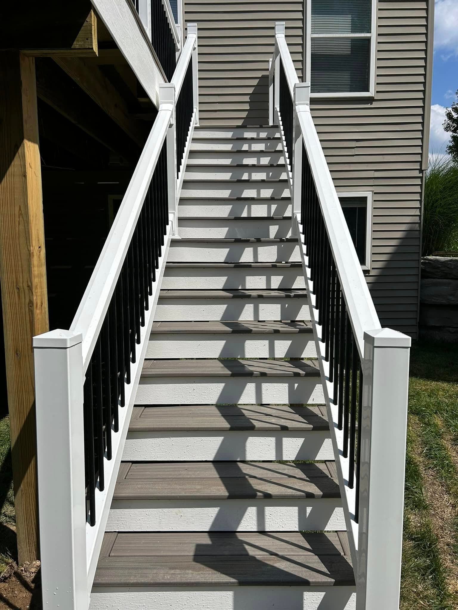 Beautiful outdoor deck space