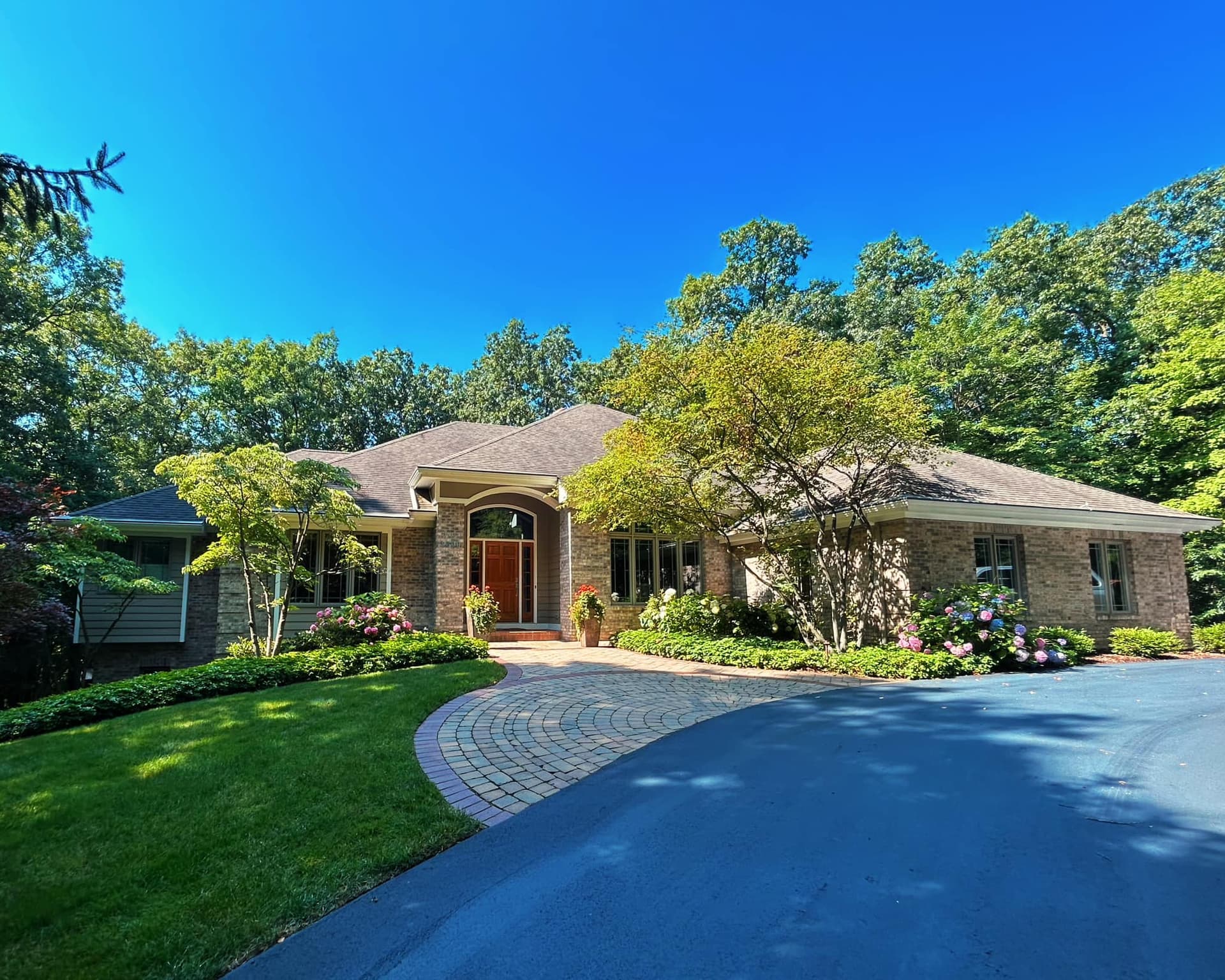 Seamless gutter system installed by Valley Roofing