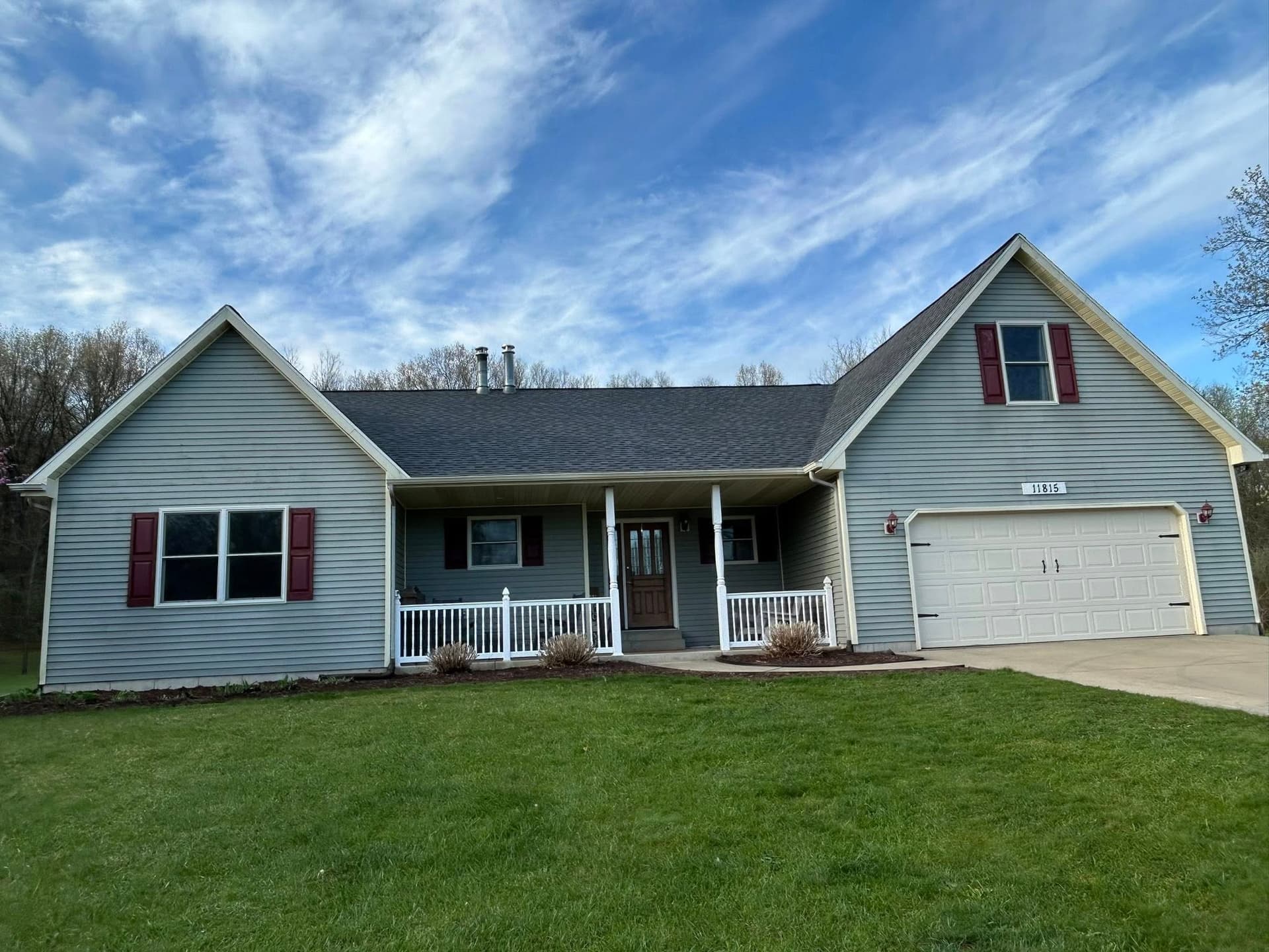 Home exterior before renovation