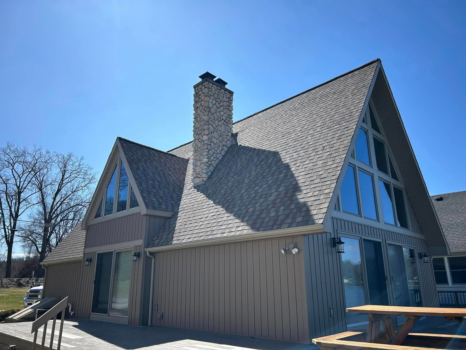 Completed home exterior — Valley Roofing project