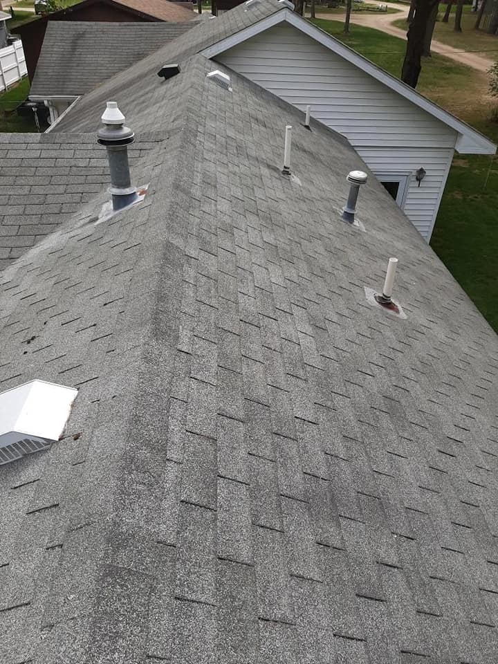 Old roof before work