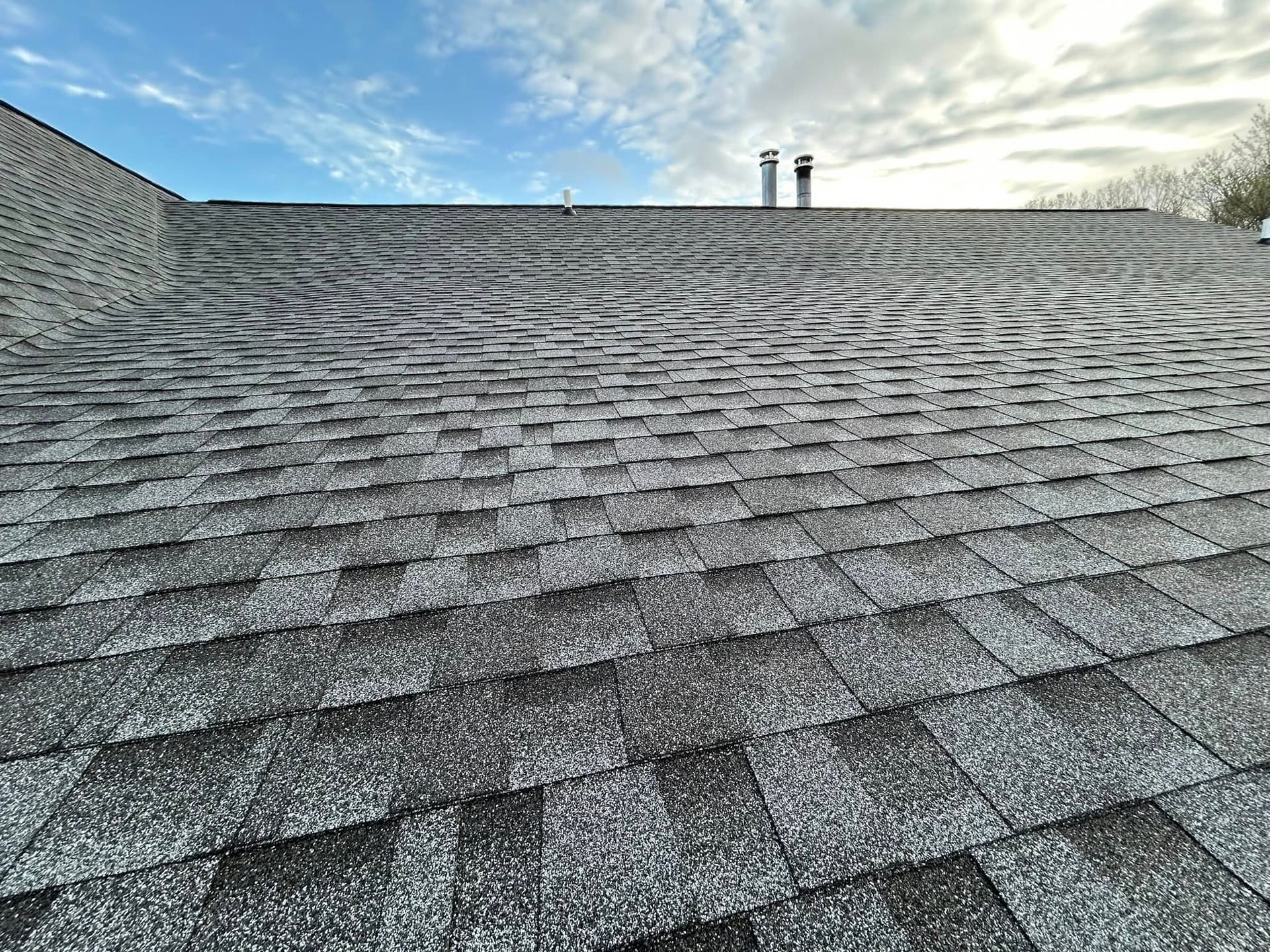 Professional roofing project by Valley Roofing
