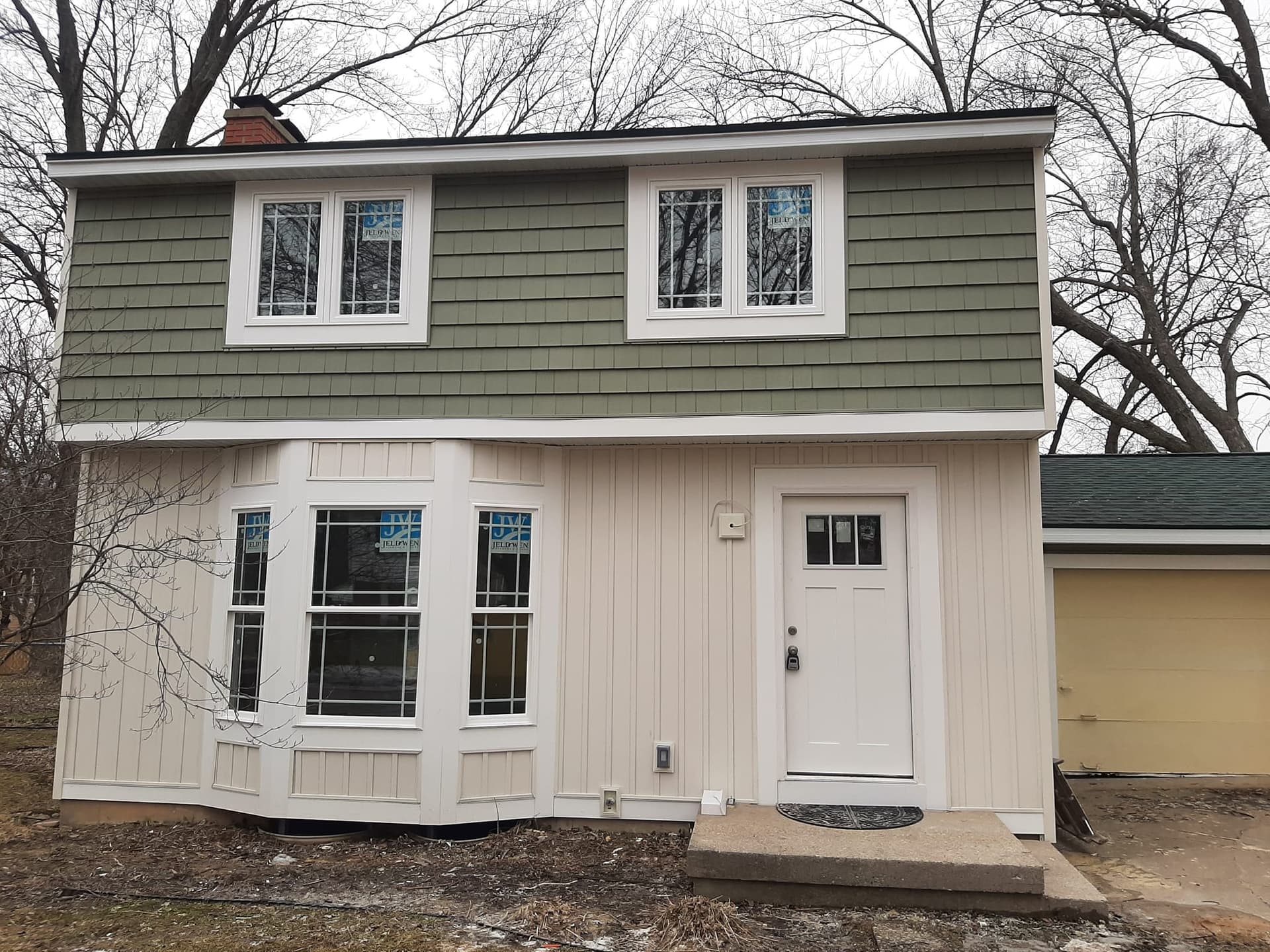 Complete siding replacement project